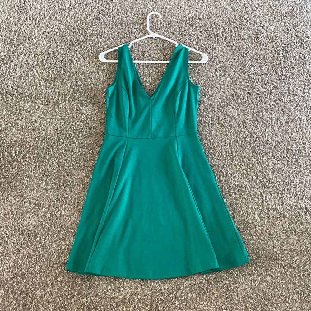 Green dress